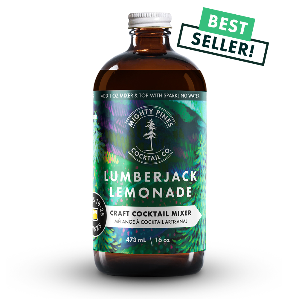 Cocktail Mixer - Lumberjack Lemonade | 16 Servings | Mighty Pines