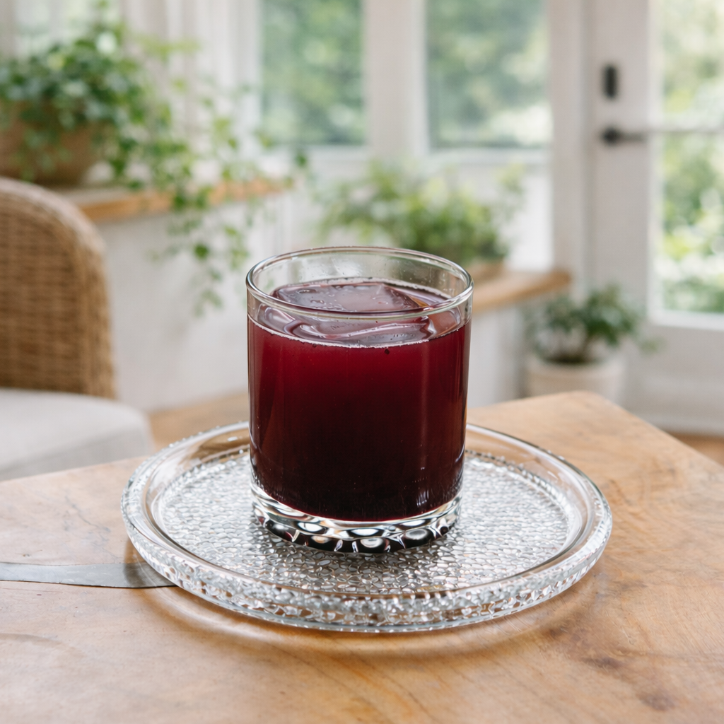 Blueberry Basil Mixer