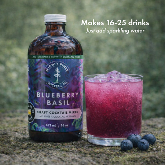 Blueberry Basil Mixer