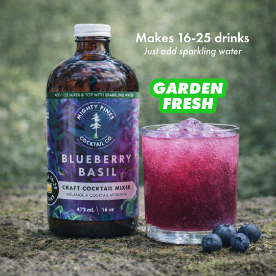 Blueberry Basil Mixer