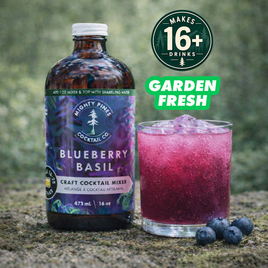 Blueberry Basil Mixer