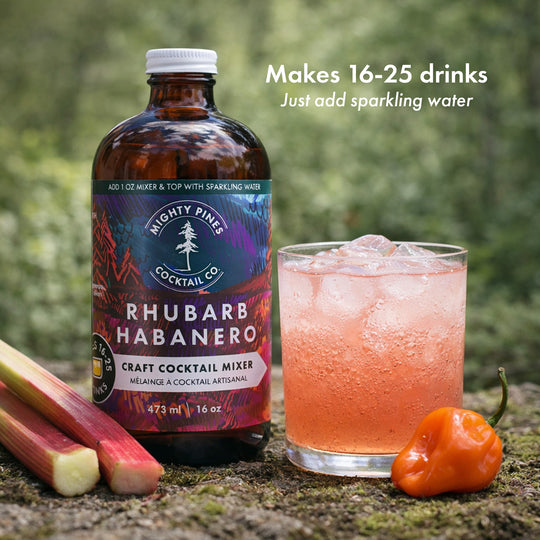 Rhubarb Habanero Mixer