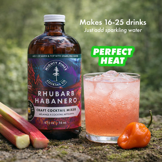 Rhubarb Habanero Mixer