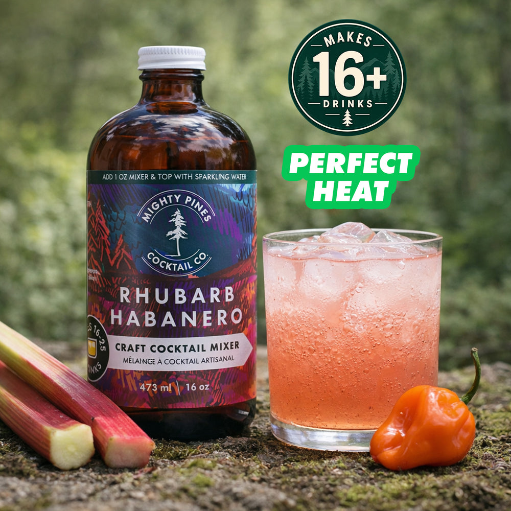 Rhubarb Habanero Mixer