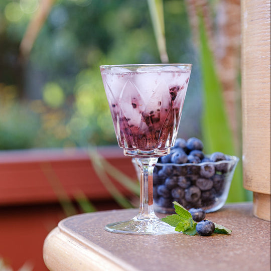 Blueberry Basil Mixer
